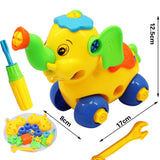 Early Learning Education DIY Screw Nut Group Installed Plastic 3d Puzzle