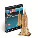 DIY 3d Puzzle Paper Dimensional Model Assembled Brain