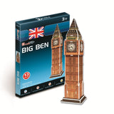 DIY 3d Puzzle Paper Dimensional Model Assembled Brain