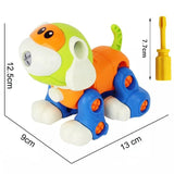 Early Learning Education DIY Screw Nut Group Installed Plastic 3d Puzzle