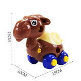 Early Learning Education DIY Screw Nut Group Installed Plastic 3d Puzzle