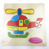 1pc Wooden 3D Puzzle Jigsaw Wooden Toys For Children
