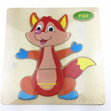 1pc Wooden 3D Puzzle Jigsaw Wooden Toys For Children