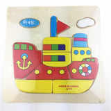 1pc Wooden 3D Puzzle Jigsaw Wooden Toys For Children
