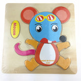 1pc Wooden 3D Puzzle Jigsaw Wooden Toys For Children