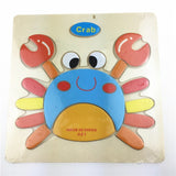 1pc Wooden 3D Puzzle Jigsaw Wooden Toys For Children