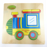 1pc Wooden 3D Puzzle Jigsaw Wooden Toys For Children