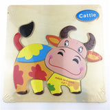 1pc Wooden 3D Puzzle Jigsaw Wooden Toys For Children