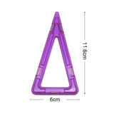 1Pcs Big Size Magnetic Blocks DIY building Single Bricks Part Accessory